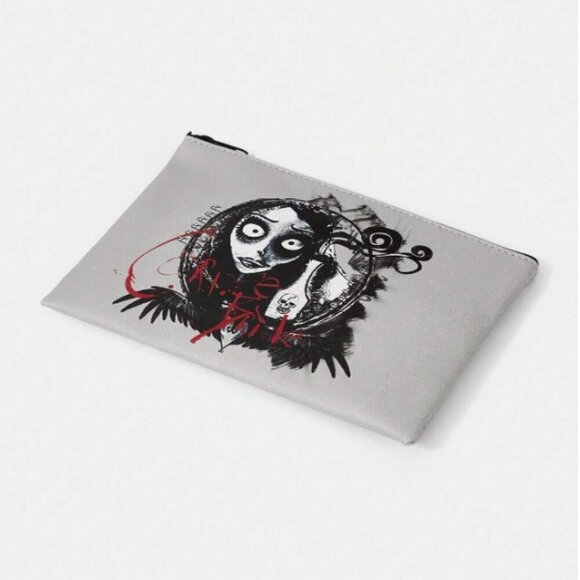Corpse Bride Makeup Cosmetic Bag Zipper Closure NWT - Picture 5 of 5